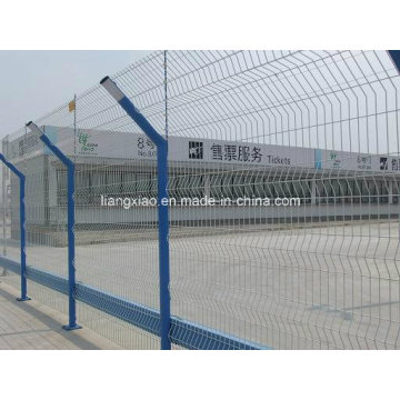 Clôture de haute qualité, clôture en PVC, clôture vinique (HPZS6004)